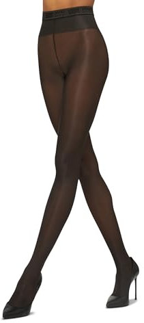 Wolford NEW Neon 40 Tights-Medium-Nearly Black