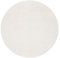 Mia´s Teppiche Taos kuscheliger Kurzflor Teppich, Anti-Rutsch Unterseite, Waschbar bis 30 Grad, Super Soft, Felloptik, Creme, 200 x 200 cm Round