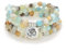 Yoga Symbol Anhänger Charm 108 Mala Beads Meditationsarmband oder Halskette für Männer oder Frauen (Amazonit (Amazonite))
