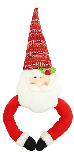 Amosfun Weihnachtsdeko Weihnachtsbaumspitze Weihnachtsmann Hugger Weihnachtsbaumspitze Für Weihnachtsbaum Winter Zuhause Wunderland Party-Dekoration Weihnachtsdekorationen