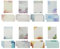 Briefpapier Briefbogen Sets,32 Blatt Briefpapier Mit 16 Briefumschlag,Vintage Briefpapier Mit Umschlag,Briefpapier Blumen Vintage Motivpapier