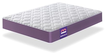 Todocama - Viskoelastische Matratze, mehrschichtig, atmungsaktives Aloe Vera-Gewebe, Höhe ± 21 cm, Behandlung gegen Milben und Bakterien. 100 x 200 cm
