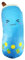 Bubble Tea Kuscheltier XXL 100 cm blau, flauschig weich, Plüschtier, Stofftier, riesen Bubble Tea
