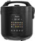 TurboTronic MultiKocher DMC18 neues 2024 Modell 5L mit Schongarer 860W Elektrisch, Dampfgarer, Reiskocher, Slow Cooker & 18 Programme, Milchreis, Multivarka (Schwarz)