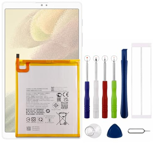 Vvsialeek Neu HQ-3565S Tablet Ersatz Akku Kompatibel Für Galaxy Tab A7 Lite A7 Lite 8.7 Zoll 2021 SM-T220 SM-T225 SM-T225C SM-T225N mit kostenlosem Toolkit