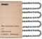 4 Stück 30,5 cm Sägekette 1/4 Zoll LP-Teilung 0,43 Zoll Gauge 64 Treibglieder, Ersatz-Stangensägekette 30,5 cm Kettensägeketten passend für Stihl MSA120 C-B MSA140 C-B und mehr