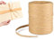 AOYEGIC Bastband,Raffia garn zum häkeln,Packschnur,Naturbast Papierband,Papierschnur,Bast Band,Geschenkband,für handwerksprojekte,DIY,Weben und Gärtnern(200m)