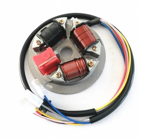 Stator Magneto Motorrad Stator Spule Für Simson Elektronische Zündung Grundplatte 12V 42W S51 S60 S70 Schwalbe Stator Zündspule 34995