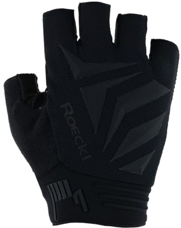 Roeckl Sports Isera 2 Fahrrad Handschuhe kurz schwarz 2025: Größe: 9.5