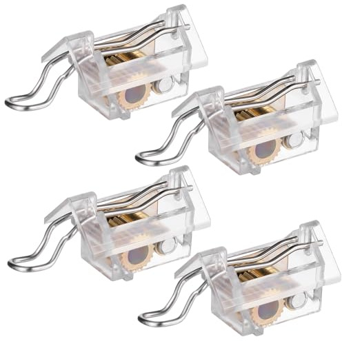 Venetian Blind Cord Locks Set, 4pcs Pom Hardware Accessories | Home Venetian Blind Accessories, Cord Locks for Venetian Blind, Compact Curtain Cord Fitting Pack