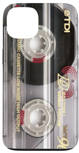 Cassette Tape Retro 1980s 90s Audio Vintage Technology Case for iPhone 13