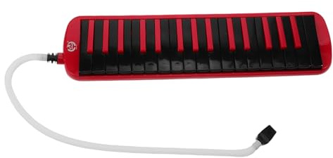 Toyvian Small Piano Keyboard 32-key Musical Instrument for Beginners with Portable Eva Bag