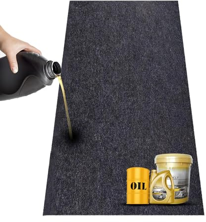 aleawol Car Oil Spill Mat with Waterproof Backing, 36 x 72 in