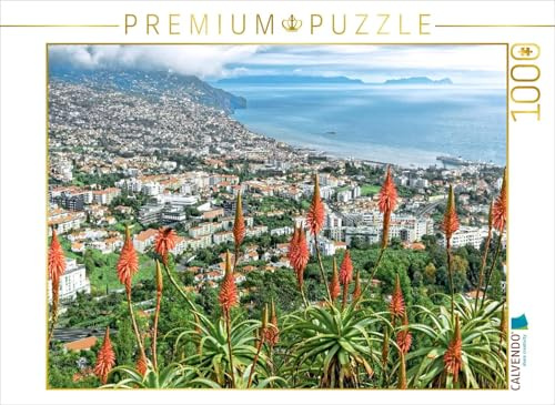 CALVENDO Puzzle Madeira - Inselzauber im Atlantik | 1000 Teile Lege-Größe 64 x 48 cm Foto-Puzzle für glückliche Stunden