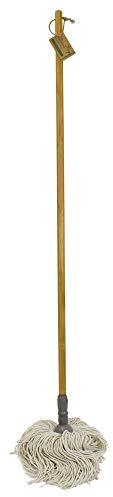 JVL 20-308 Retro Natural Bamboo Pure Cotton String Floor Mop