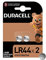 DURACELL SP LR44 B2 Knopfzellen-Batterie 2er Pack 1,5V 125mAh