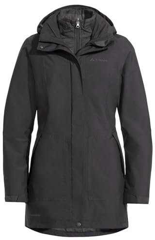 VAUDE Idris III 3-in-1 Parka Damen schwarz