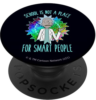 Rick and Morty School PopSockets Klebender PopGrip