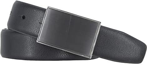 LERROS Herren Gürtel 30mm Elegance Citybelt mit schwarzer Koppelschließe (85)