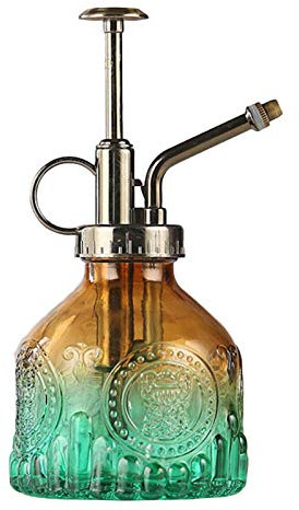 Yiida Arrosoir en verre, brumisateur pour plantes, grande capacité, style vintage, arrosoir pour terrariums intérieurs en pot