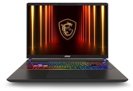 MSI Vector 16 HX AI A2XWHG-097XES, Portátil Gaming 16 (Intel Core Ultra 7 255HX, 32GB, 1TB SSD, RTX 5070 Ti-12GB, Sin Sistema Operativo) Teclado QWERTY Español