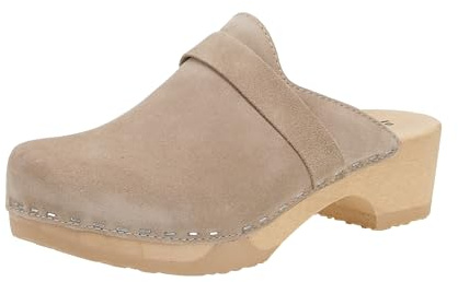 Softclox S3345 Tamina Kaschmir - Damen Schuhe offene Schuhe - 51-Taupe, Größe:41 EU