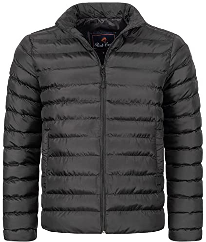 Rock Creek Steppjacke Herren Übergangsjacke H-320 | Wattierte Thermojacke für Männer, bequeme Freizeitbekleidung für Herbst, Alltag, Reisen und Outdoor-Aktivitäten