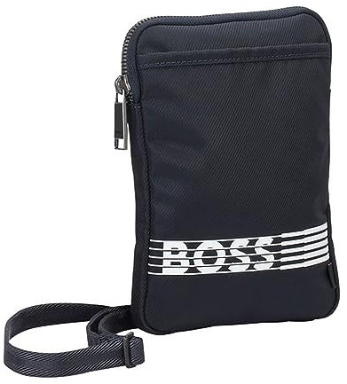 BOSS Catch 2.0MS_Phone h, Wallet Homme, Bleu (Dark Blue401), Taille Unique