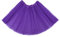 Tüllrock Damen Lila Vintage Tüll Rock Erwachsener Tütü Rock für Damen Mädchen 80er Jahre Halloween Karneval Festliches Party Kostüm