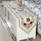 HpLive Tischläufer mit Blumenmuster, bestickt, 40 x 196 cm