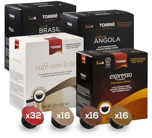 Torrié Coffee Pods Compatible with Dolce Gusto® | Variety Pack (80 pods)