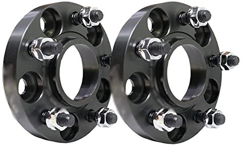 SIMICASE Hubzentrische Distanzscheiben PCD 5x114.3 CB 66.1mm Für Nissan Für Infiniti ESQ Q50 Q50L Q60 Q70 Q70L QX50 QX55 QX60 EX FX Auto Spurverbreiterungen(2 Piece Black 30mm)