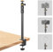 JEBUTU Treppiede da Tavolo per Fotocamera, Treppiede a Morsetto per Stativo Leggero da 102 cm con Testa a Sfera da 1/4, Supporto da Tavolo per Fotocamera per Proiettore Webcam