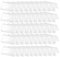 Porta dell'etichetta trasparente 50pcs 4x2cm Mini Acrylic Segno Porta etichetta Clear Etichetta per etichetta Piccolo Nome Card Rack