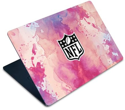 Head Case Designs Offizielle NFL Wasserfarbe Schild Vinyl Haut Aufkleber Abziehbild Abdeckung kompatibel mit Apple MacBook Air 15 M2 2023