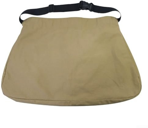 Garten-Futtertasche, Obstpflücken-Schürze mit verstellbarem Schultergurt und Werkzeug-Organizer-Tasche für organisierte Outdoor-Werkzeugaufbewahrung (Armeegrün)