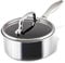 Circulon Scratch Defense Stainless Steel Saucepan with Extreme Non Stick: 16cm Saucepan with Lid, Induction & All Hob Suitable