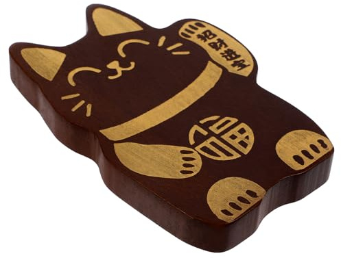 Uonlytech Abridor Botellas Cerveza Magnético Estilo Gato Fortuna Retro Destapador Portátil con Imán para Frigorífico Herramienta Versátil para Bares y Hogar