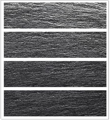 Wallario Möbelfolie/Aufkleber, geeignet für IKEA Malm Kommode mit 4 Schubfächern - Klebefolie Muster schwarz-weiße Steintafel Optik