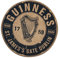 Guinness Cork Platzdeckchen mit 1759 St. James Gate Harp Design