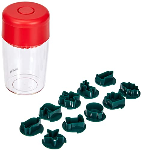Ibili Set Cortapastas LINZER Navidad, Stainless Steel, 12x7x7 cm