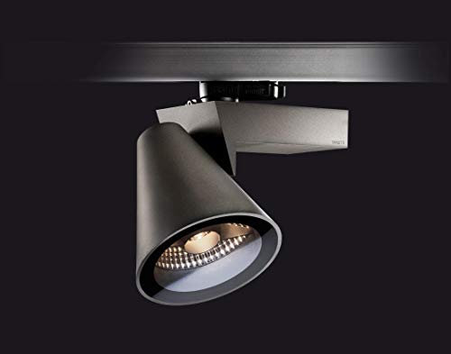 Projecteur Targetti PUR 70 W orientable projecteur réglable rail gris