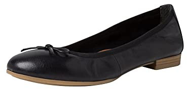 Tamaris Damen 1-1-22116-24 Geschlossene Ballerinas, Navy, 38 EU