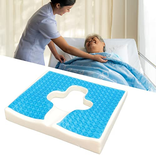 Anti-Dekubitus-Kissen, maschinenwaschbar, Gute Dehydrationsleistung, Anti-Dekubitus-Kissen, atmungsaktiv, für ältere Patienten, auf dem Bett liegend (M)