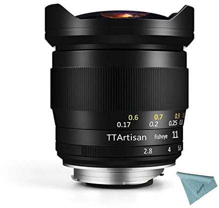 TTArtisan 11mm F2.8 Objectif fisheye Ultra Large pour Appareil Photo Nikon Z Mount