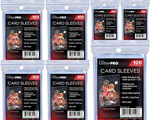 Ultra Pro Soft Card Sleeves 7 Pack (700 Card Sleeves)