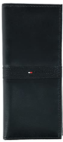 Tommy Hilfiger Portafoglio classico da uomo con finestra ID e scomparti multipli per carte di credito
