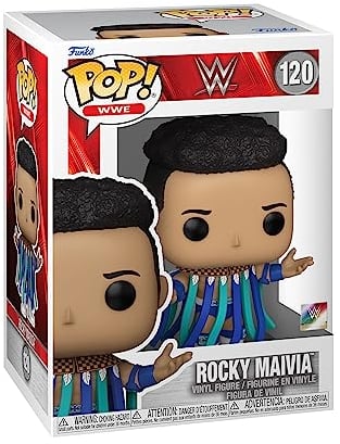 Funko Pop! WWE: Rocky Maivia - Dwayne The Rock Johnson - Vinyl-Sammelfigur - Geschenkidee - Offizielle Handelswaren - Spielzeug Für Kinder und Erwachsene - Sports Fans - Modellfigur Für Sammler