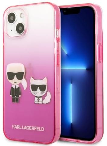 Karl Lagerfeld KLHCP14MTGKCP Hülle für iPhone 14 Plus 6,7 hardcase rosa/pink Gr