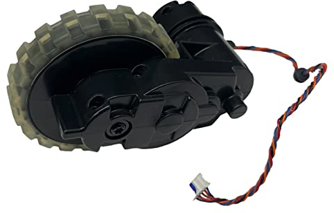 Goodsby Ersatzrad links oder rechts + Motor Montage für Neato Botvac D3 D3 Pro D4 D5 D6 D7 Connected Robot Staubsauger